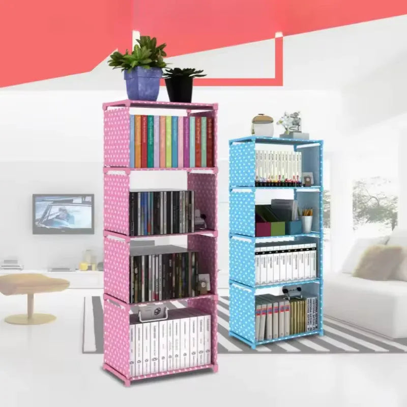 Multipurpose 4-Layer Oxford Storage Rack – Durable Home Organizer
