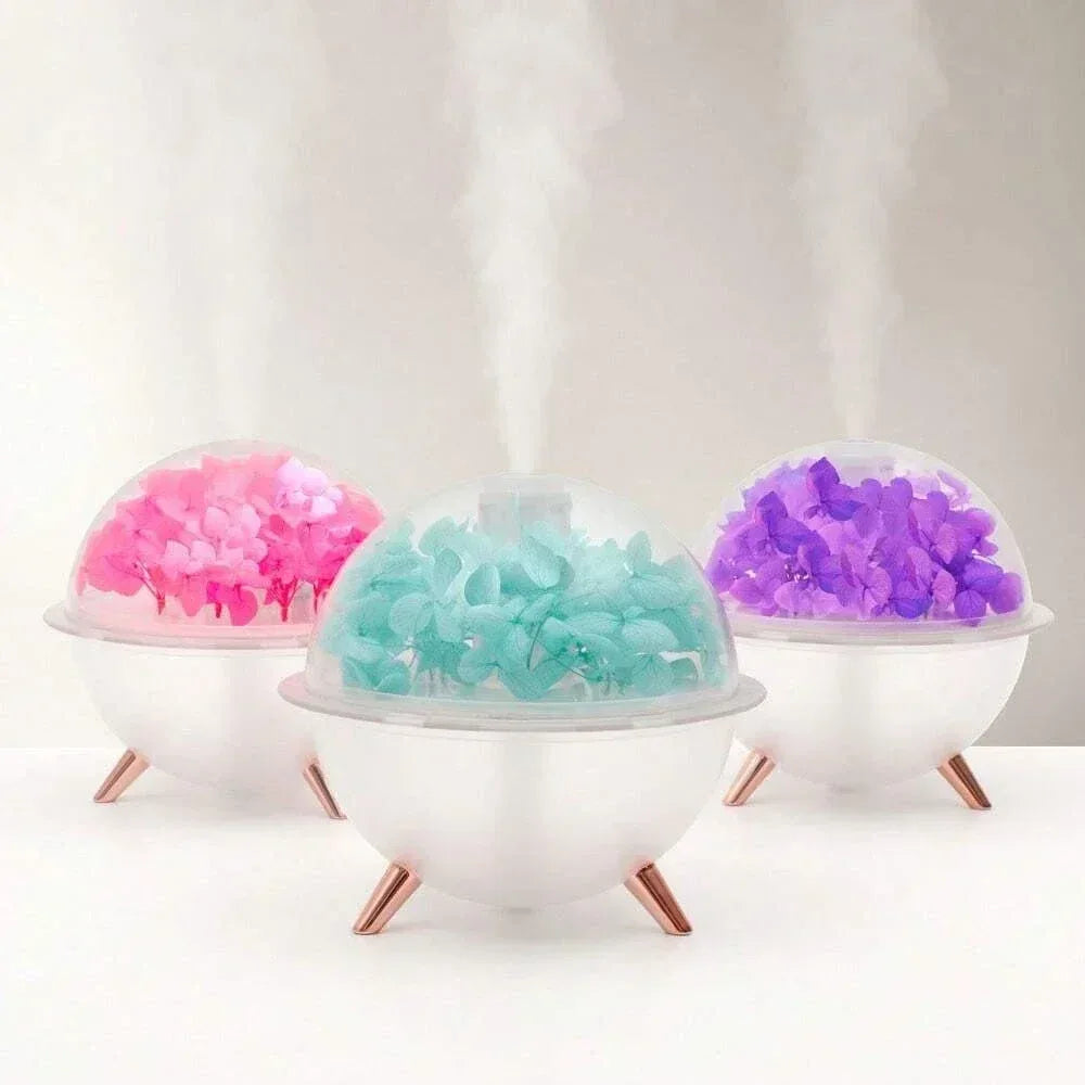 Eternal Flower Air Humidifier – USB Aroma Diffuser