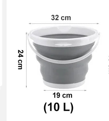 10L Collapsible Silicone Bucket