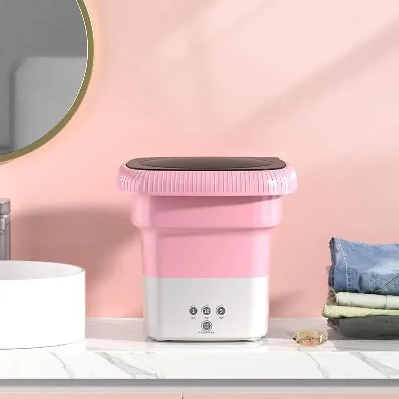 Mini Portable Baby Washing Machine – Travel Laundry Bucket