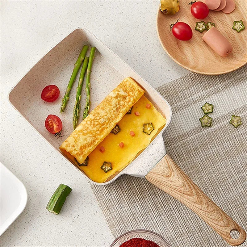 Square Non-Stick Omelet & Frying Pan – Thickened