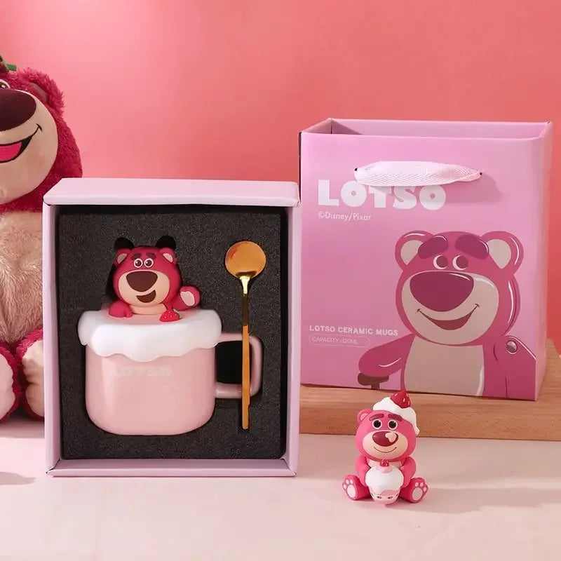 Winnie The Pooh Ceramic Mug Set – Gift Box (Random Design/Each Set)