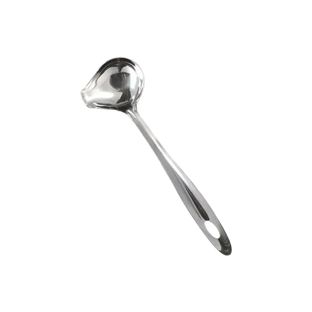 Stainless Steel Duck Mouth Ladle – Long Handle