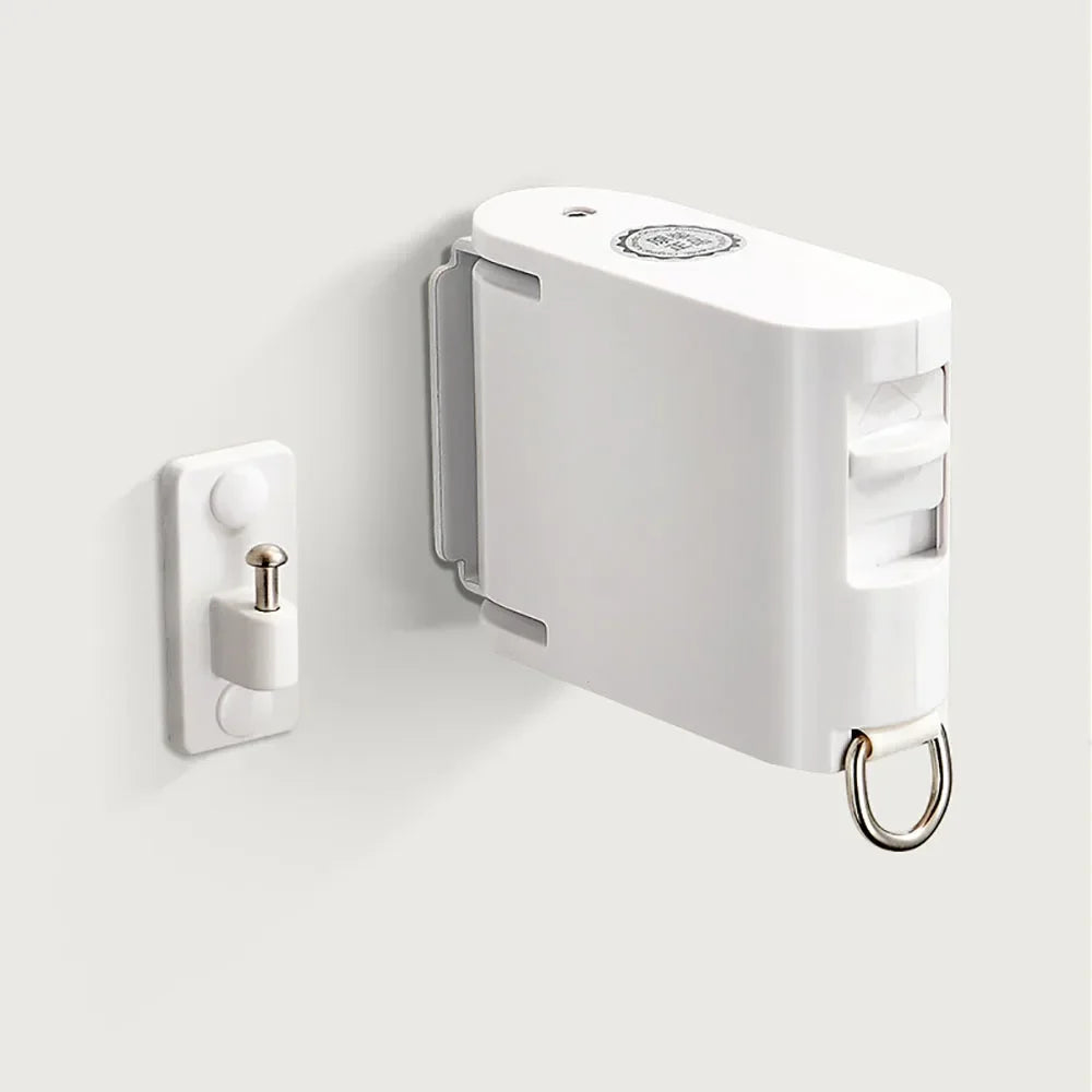 Wall-Mounted Retractable Clothes Drying Rack
