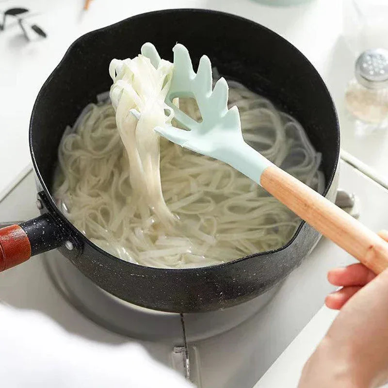 Silicone Noodle Scoop & Spaghetti Fork