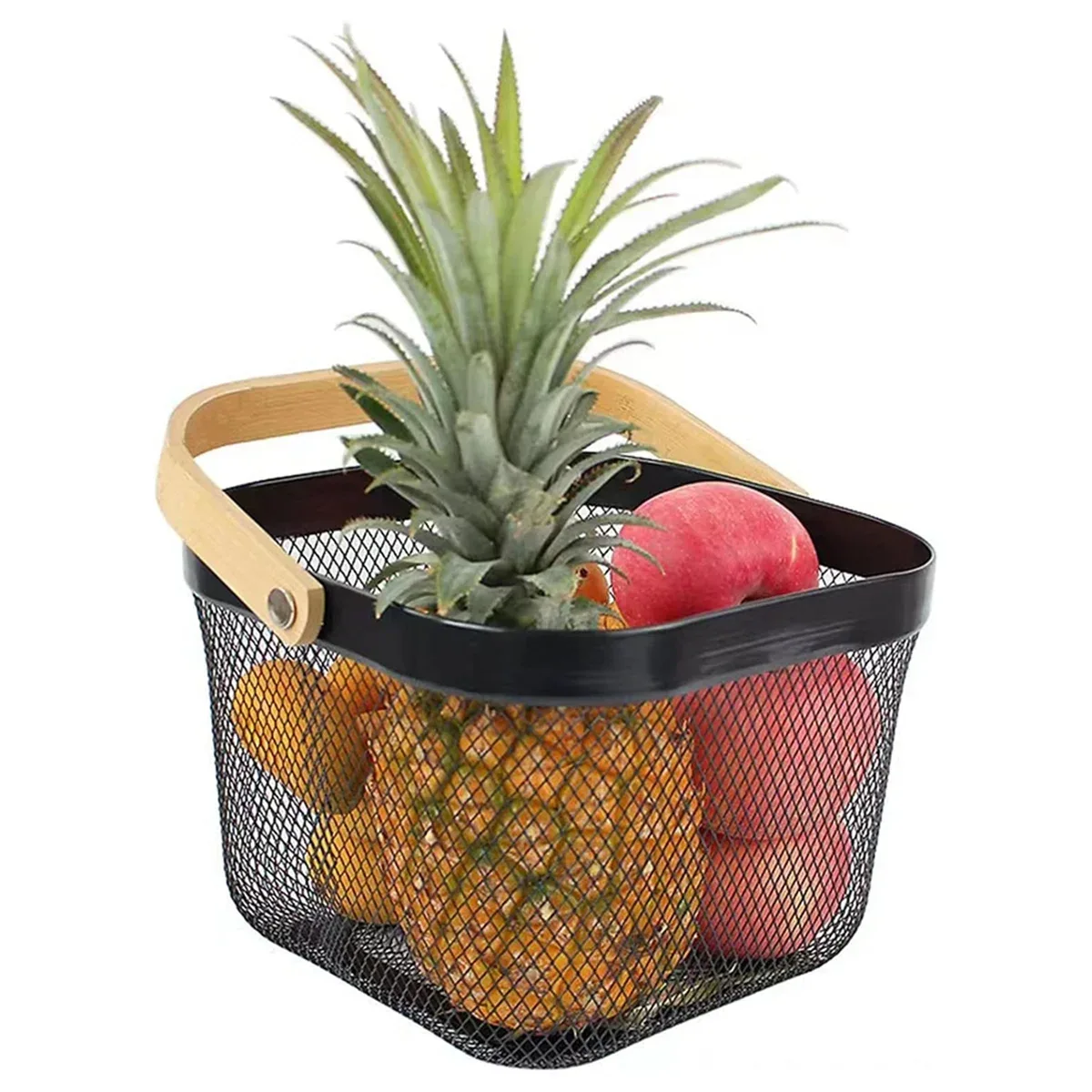 Metal Mesh Hanging Basket