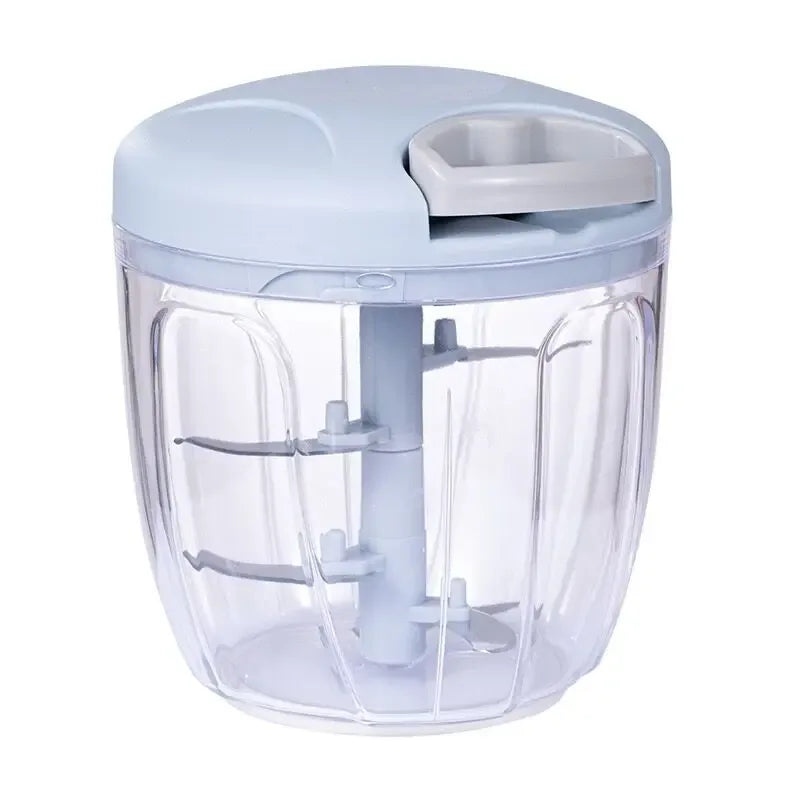 Spin Blade Chopper – Manual Vegetable Cutter