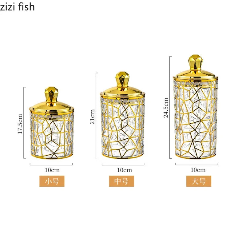 3pcs Plastic Sealed Storage Jars – Airtight Food Organizer