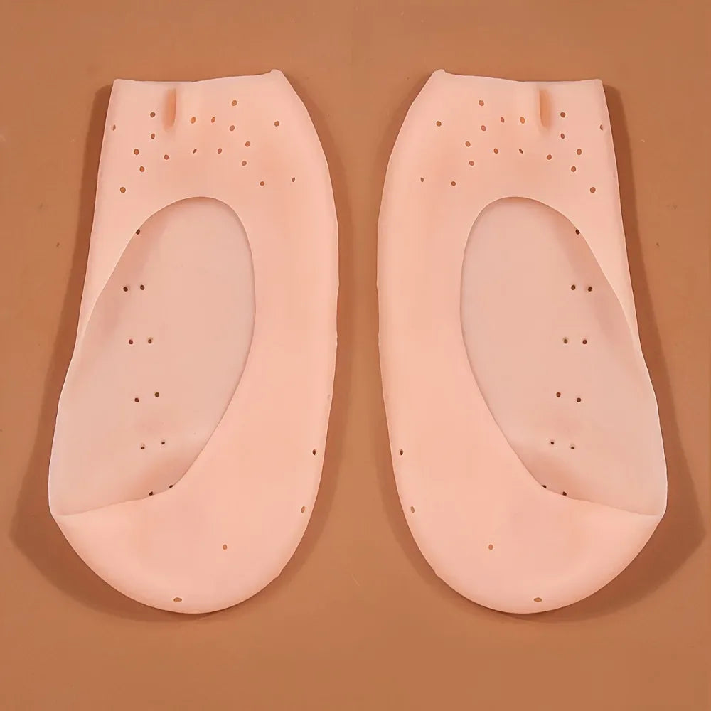 Silicone Gel Foot Care Socks – Moisturizing & Heel Relief