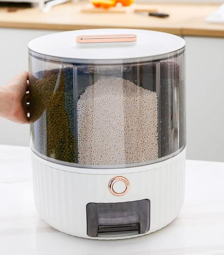 360° Rotating Food Dispenser - Cereal & Grain Box