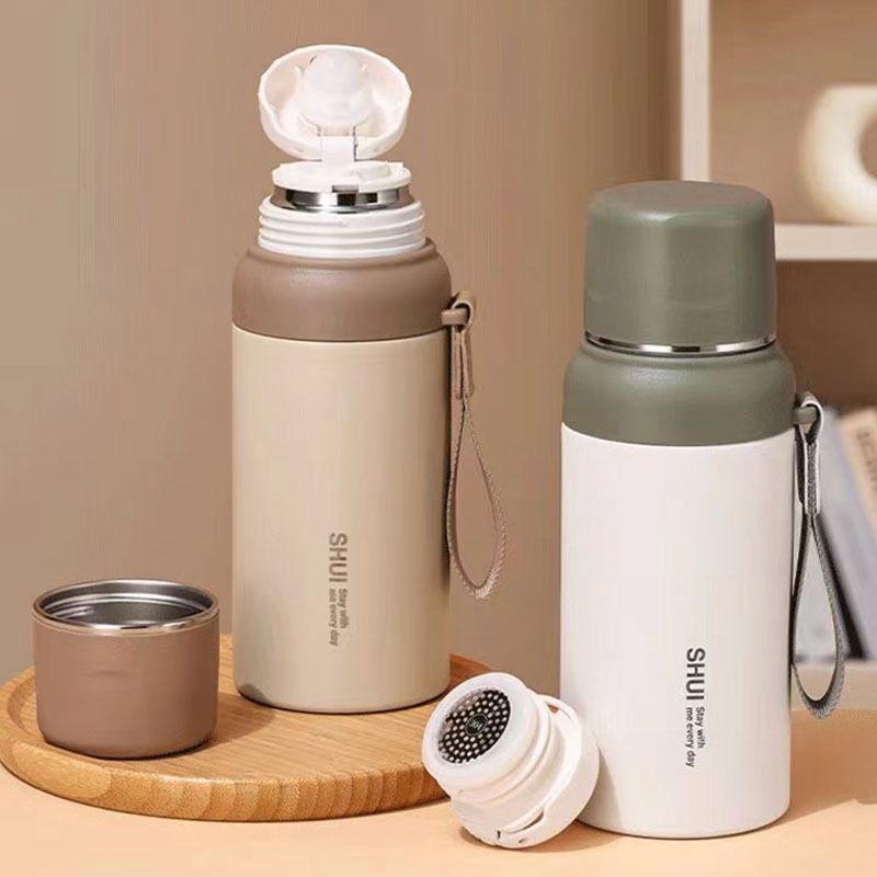 Premium PureSip Vacuum Thermo Bottle - 600ml Insulated (Random Color)
