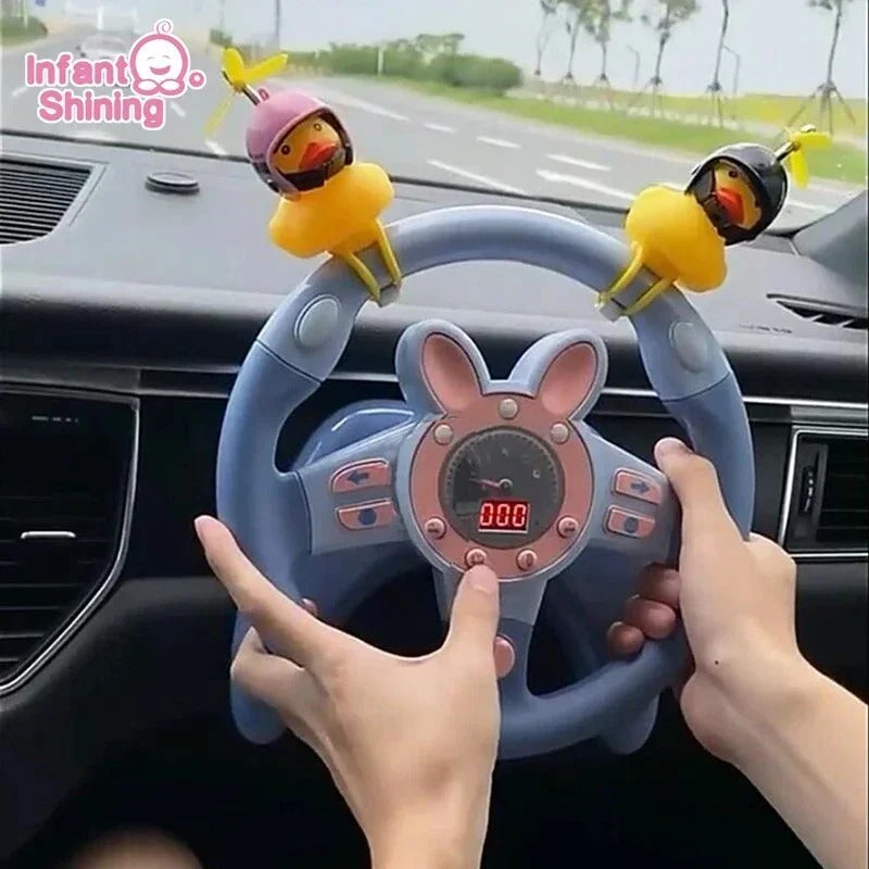Kids Steering Wheel Toy – Simulation Driving Toy