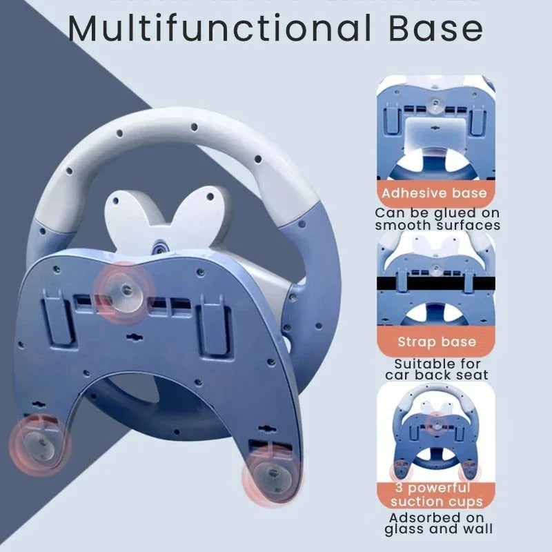 Kids Steering Wheel Toy – Simulation Driving Toy