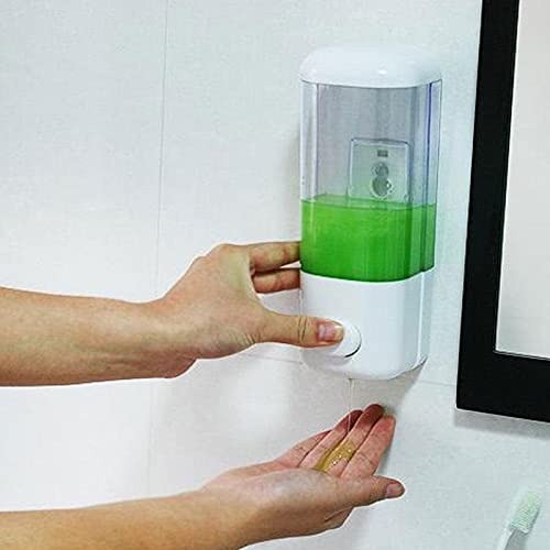 Wall-Mounted Manual Soap Dispenser – Liquid Organizer for Bathroom & Kitchen