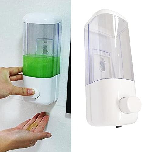 Wall-Mounted Manual Soap Dispenser – Liquid Organizer for Bathroom & Kitchen