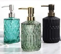 Luxury Ribbed Design Soap Dispenser(Random Colours)