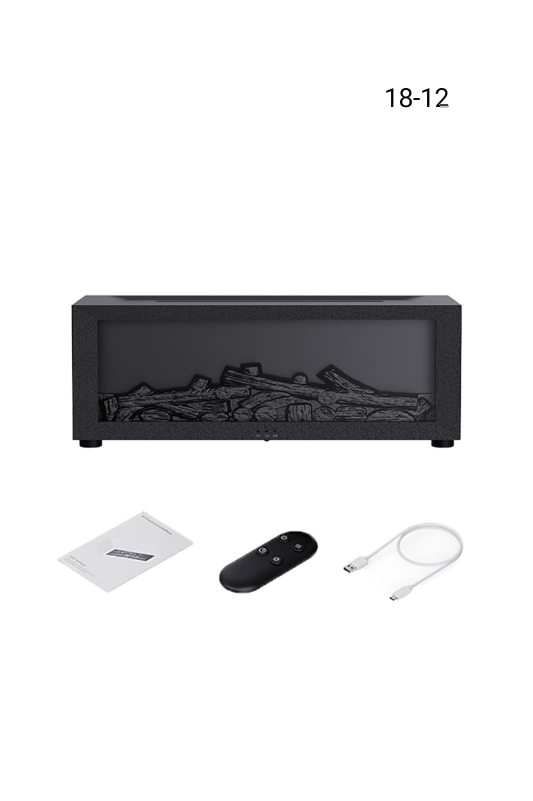 3D LED Fireplace Flame Diffuser