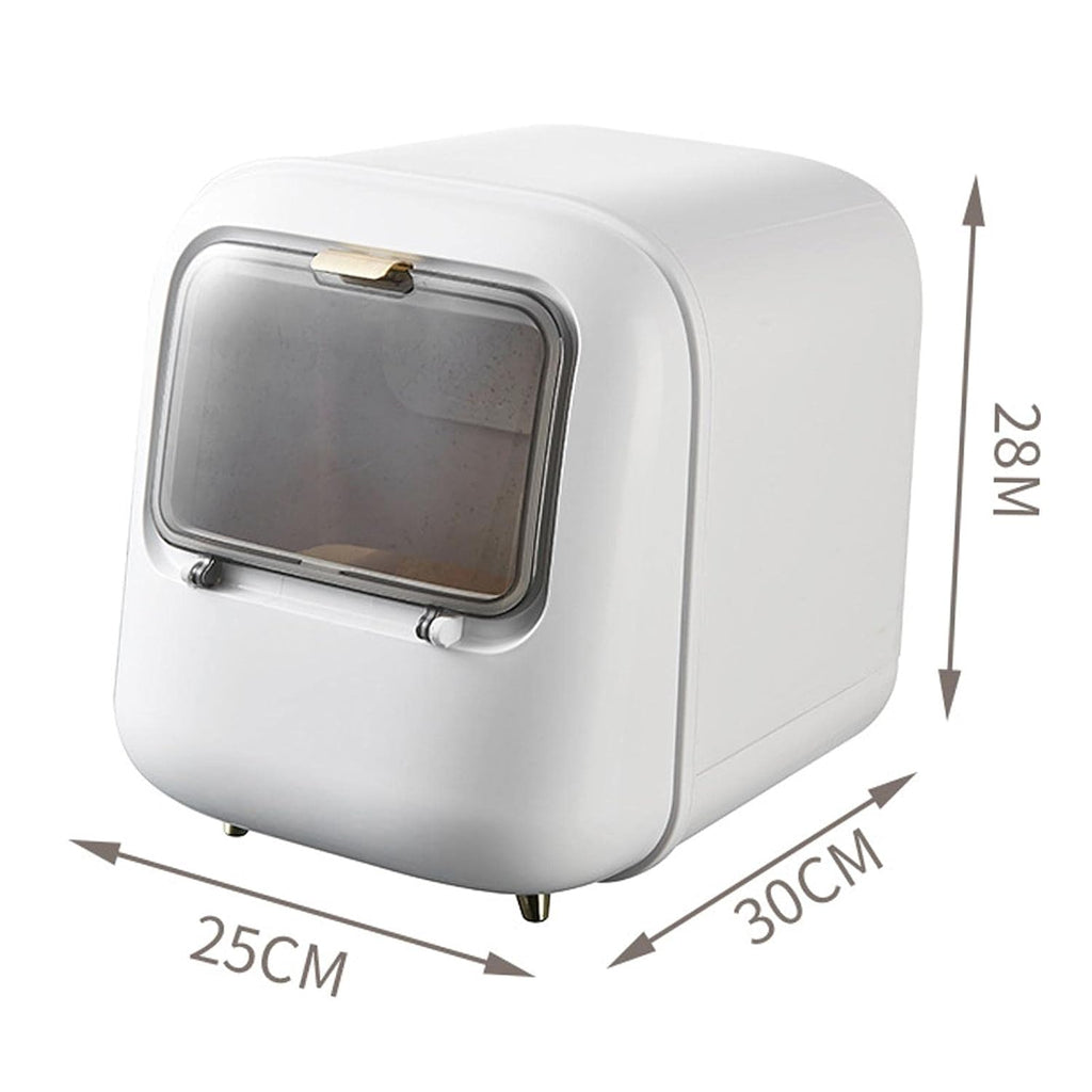 10kg Airtight Rice Storage Container & Grain Bin
