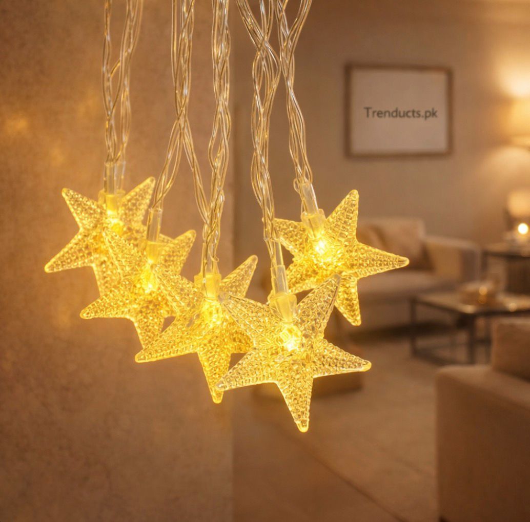 Star String Lights - Ramadan & Eid Festive Glow