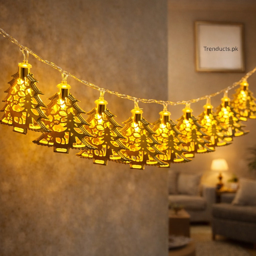 Tree Shape String Lights - Enchanted Forest LED Glow