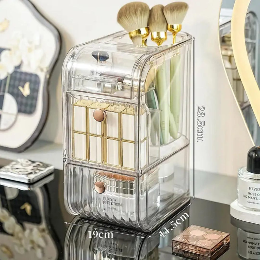 Vault-Glam - Dustproof Cosmetic Storage Case