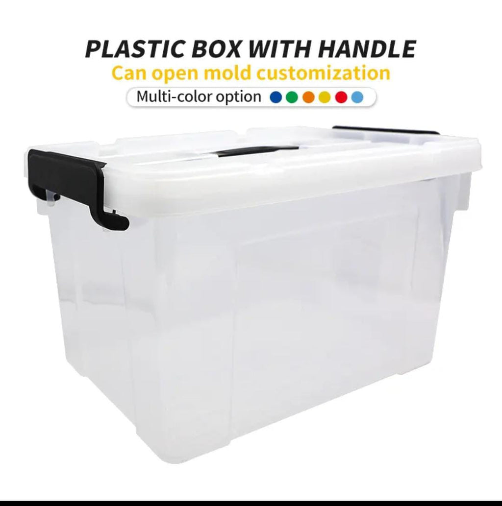 Premium Heavy-Duty Storage Box with Handle