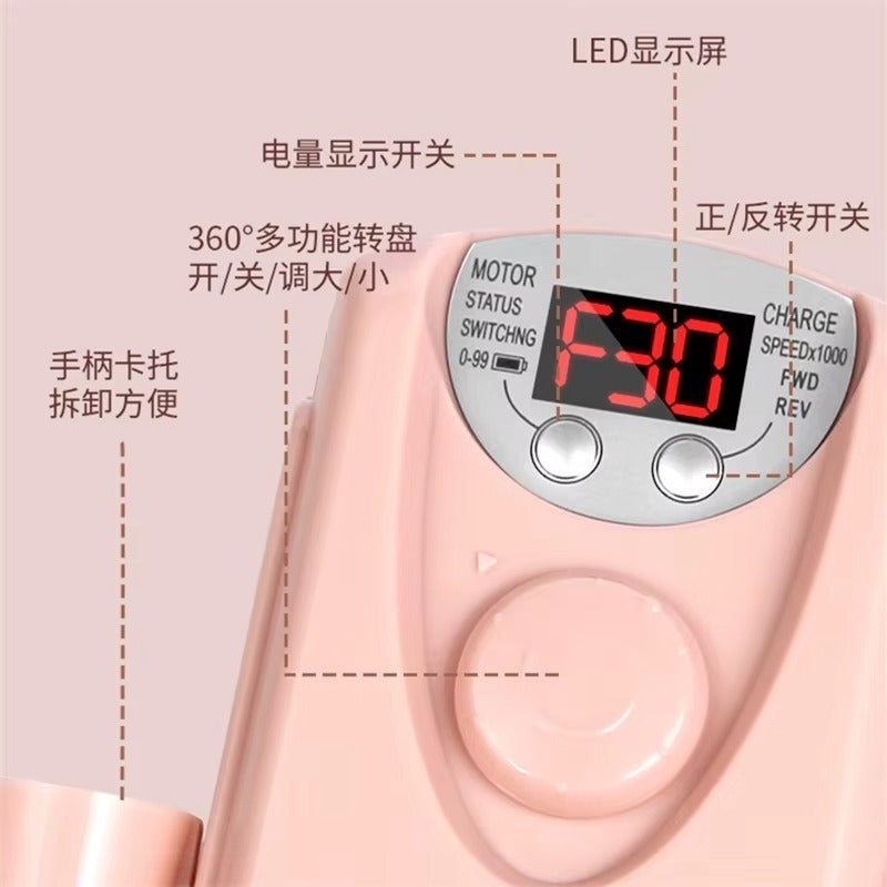Professional Portable Electric Nail Polisher & Remover