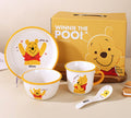 Winnie the Pooh Ceramic Crockery – Premium 4-Piece Kids Set