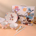 Mickey & Friends Ceramic Crockery – 6-Piece Premium Gift Set