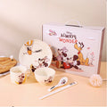Minnie & Friends Ceramic Dinnerware – 6-Piece Premium Gift Set