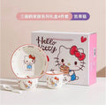 Hello Kitty Ceramic Crockery – 4-Piece Premium Kids Set