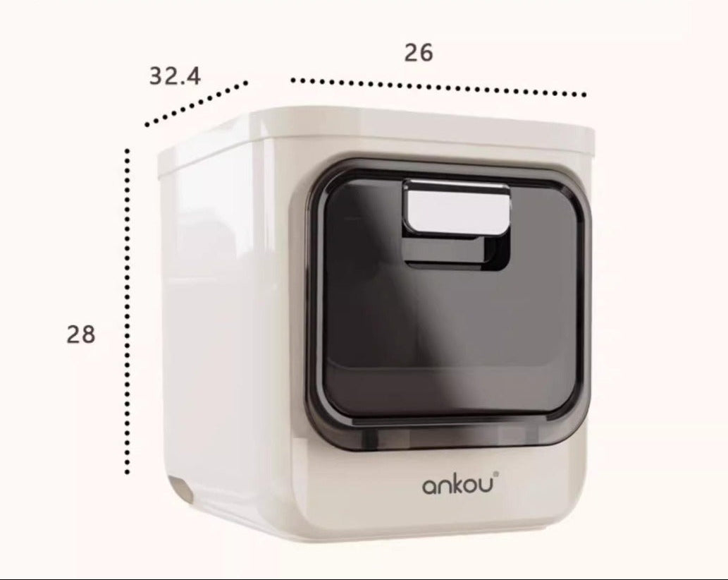10kg Airtight Press-Type Rice & Grain Storage Box
