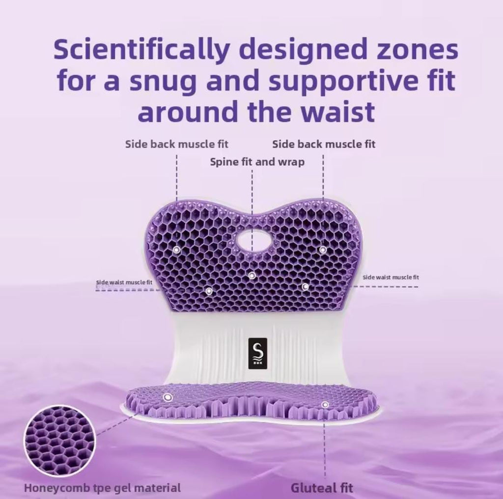 Integrated Ergonomic Decompression Seat Cushion
