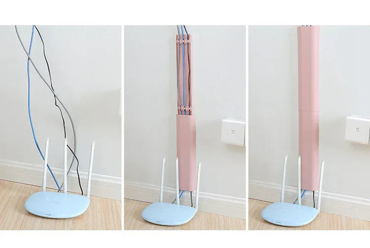 Cable holder only white clr