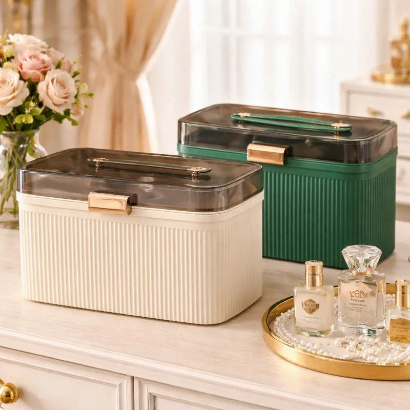 Luxury Storage & Jewellery Box with Transparent Lid