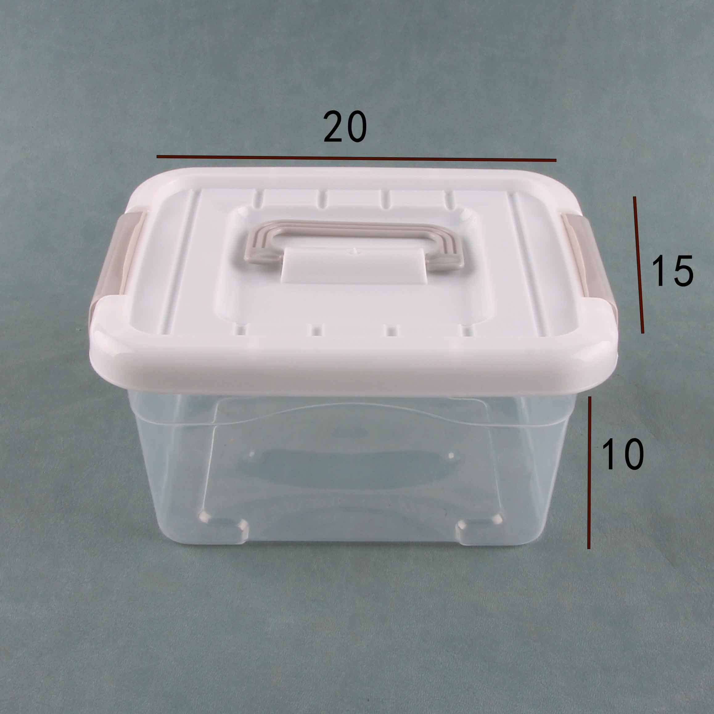 New Style Storage Box - Minimalist Organizer with White Lid