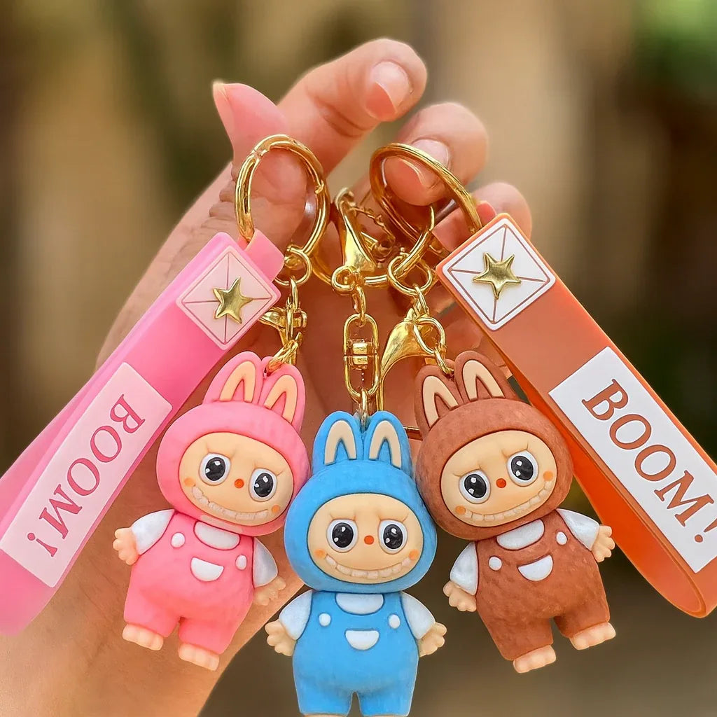Stylish Labubu Keychain – Trendy Bag Charm Accessory (Random)