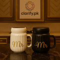 Luxury Matte Ceramic MR Mug – Premium Couple Gift (Each)