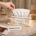 Extendable Automatic Lift Tissue Box - Height Adjustable Paper Towel Dispenser