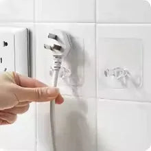 10 Pieces Adhesive Wall Storage Hook for Easy Organization