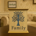 Wooden Key Box – Family Tree Design Wall Key Holder