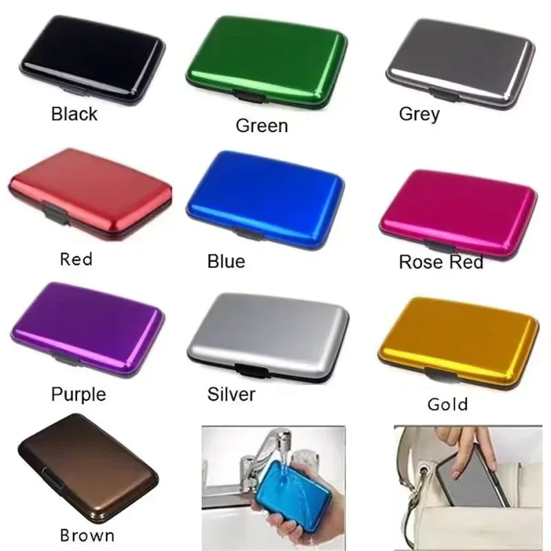Aluminium Wallet for Cards - Slim & Durable