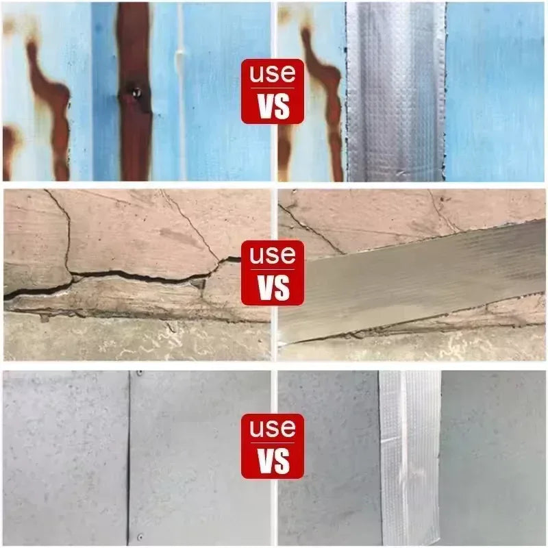 Aluminum Foil Waterproof Tape with Butyl Rubber