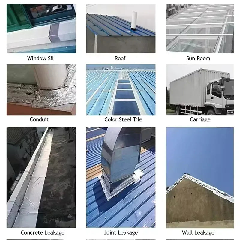 Aluminum Foil Waterproof Tape with Butyl Rubber