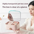 Anti-Dust Makeup Organizer with Transparent Cover