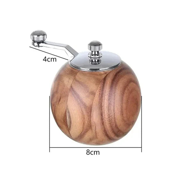 Wooden Pepper grinder — Walnut Hand-Crank