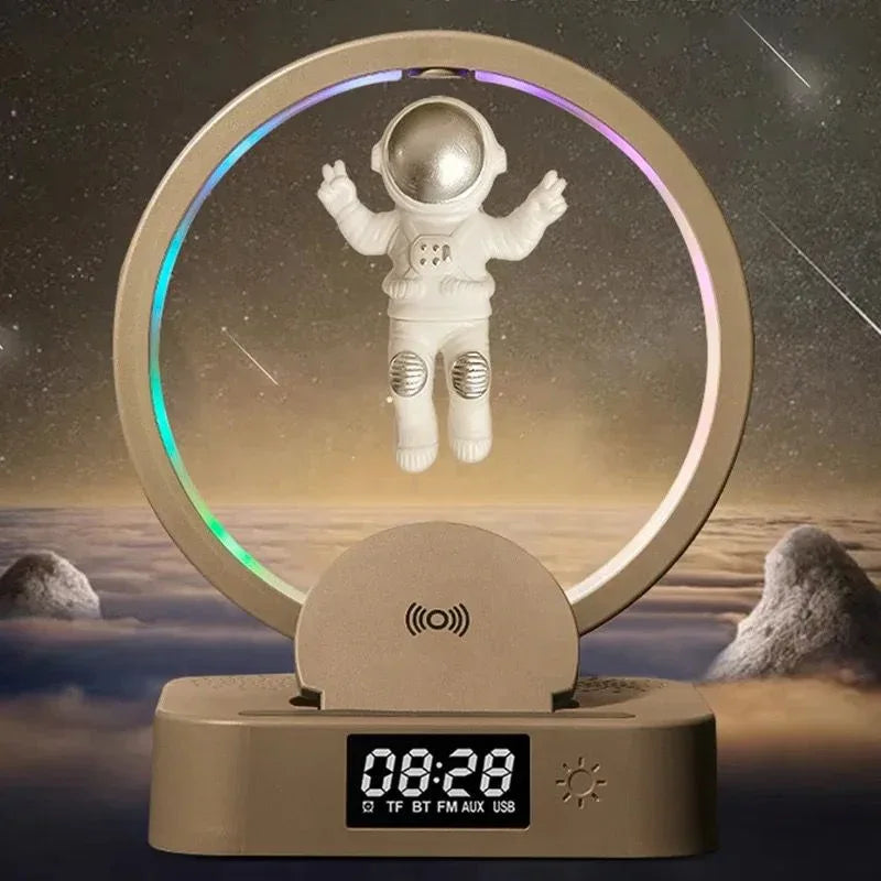 Astronaut Night Light with Bluetooth Speaker