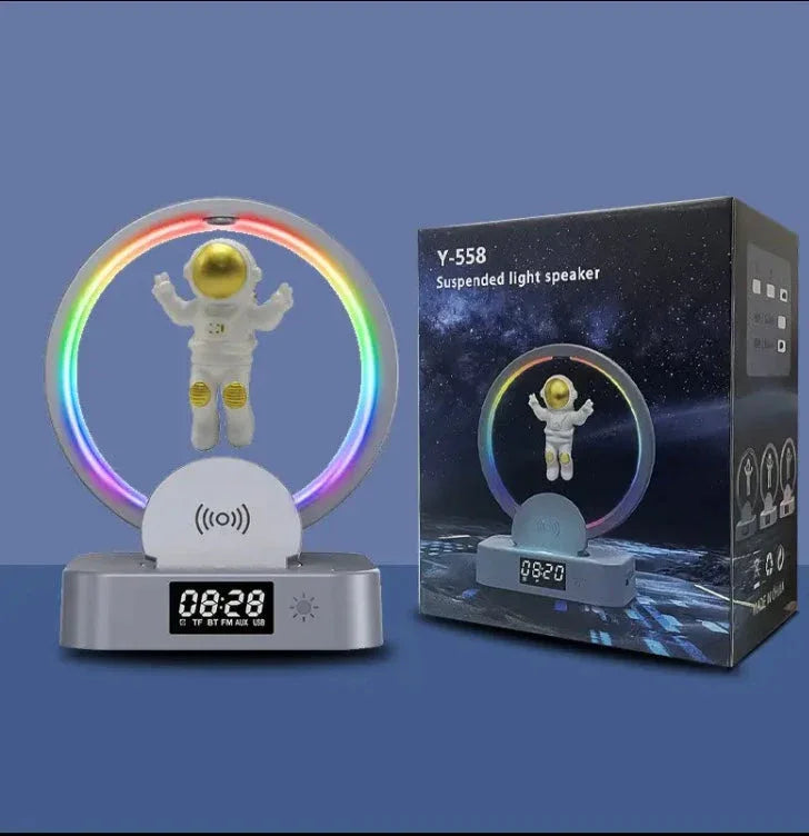 Astronaut Night Light with Bluetooth Speaker