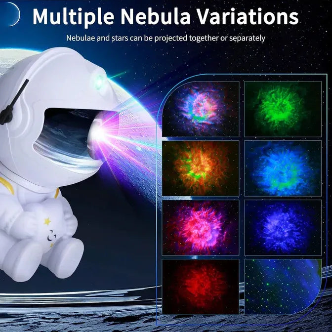 Astronaut Star Projector Lamp with Remote