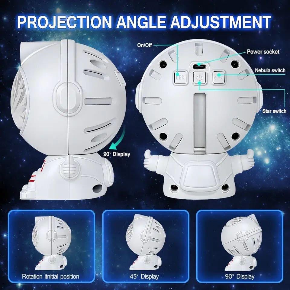 Astronaut Star Projector Lamp with Remote